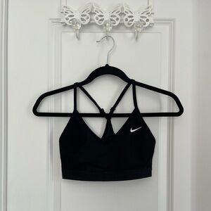 Black Nike sports bra size small